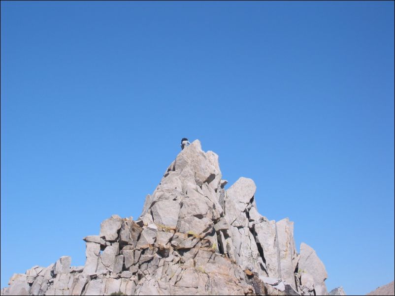 2005-08-13 Kearsarge Pinnacles (25) Somebody on No2